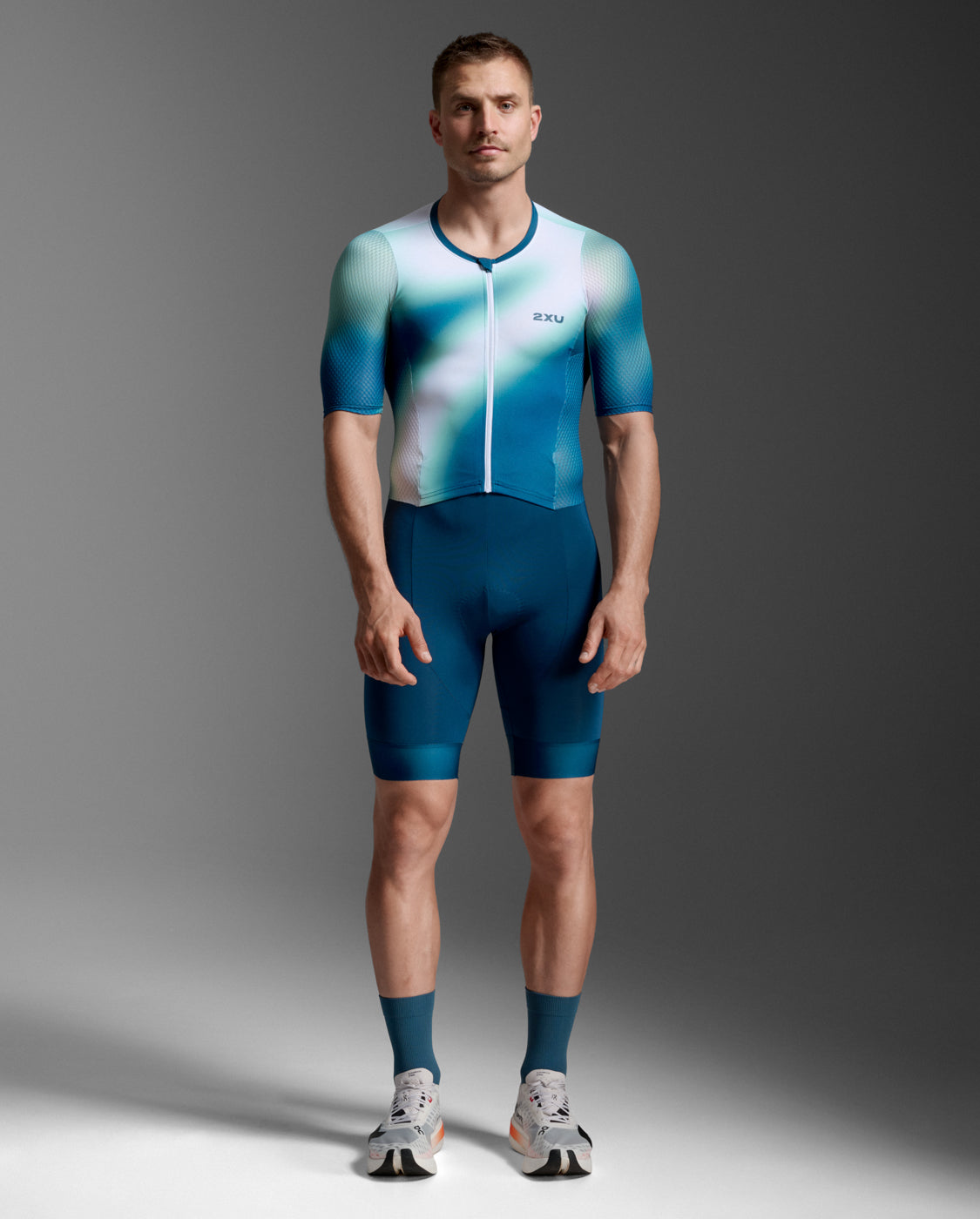 Aero Hex Sleeved Tri Suit