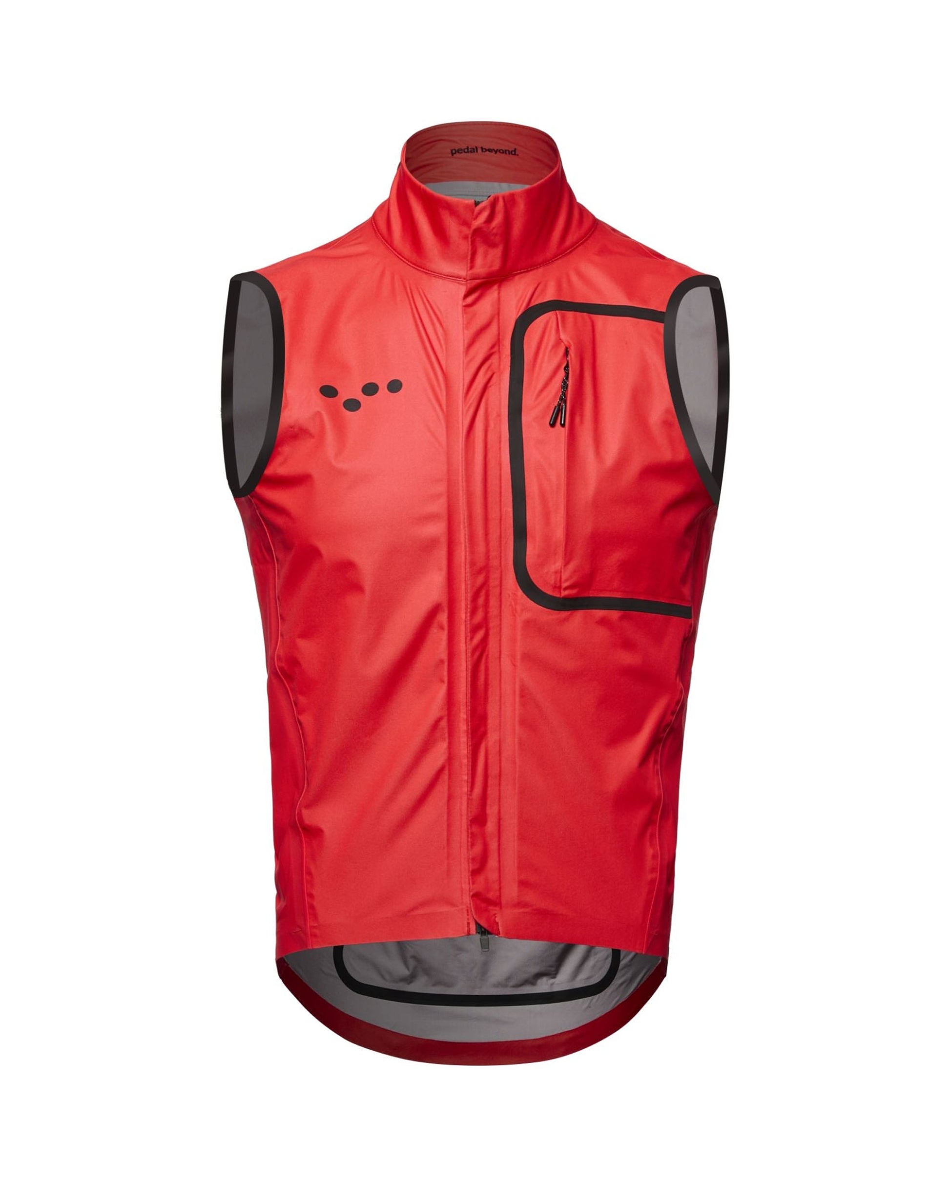 Pedla Pro Deflect Vest in Poppy Red for Men – DSTNC