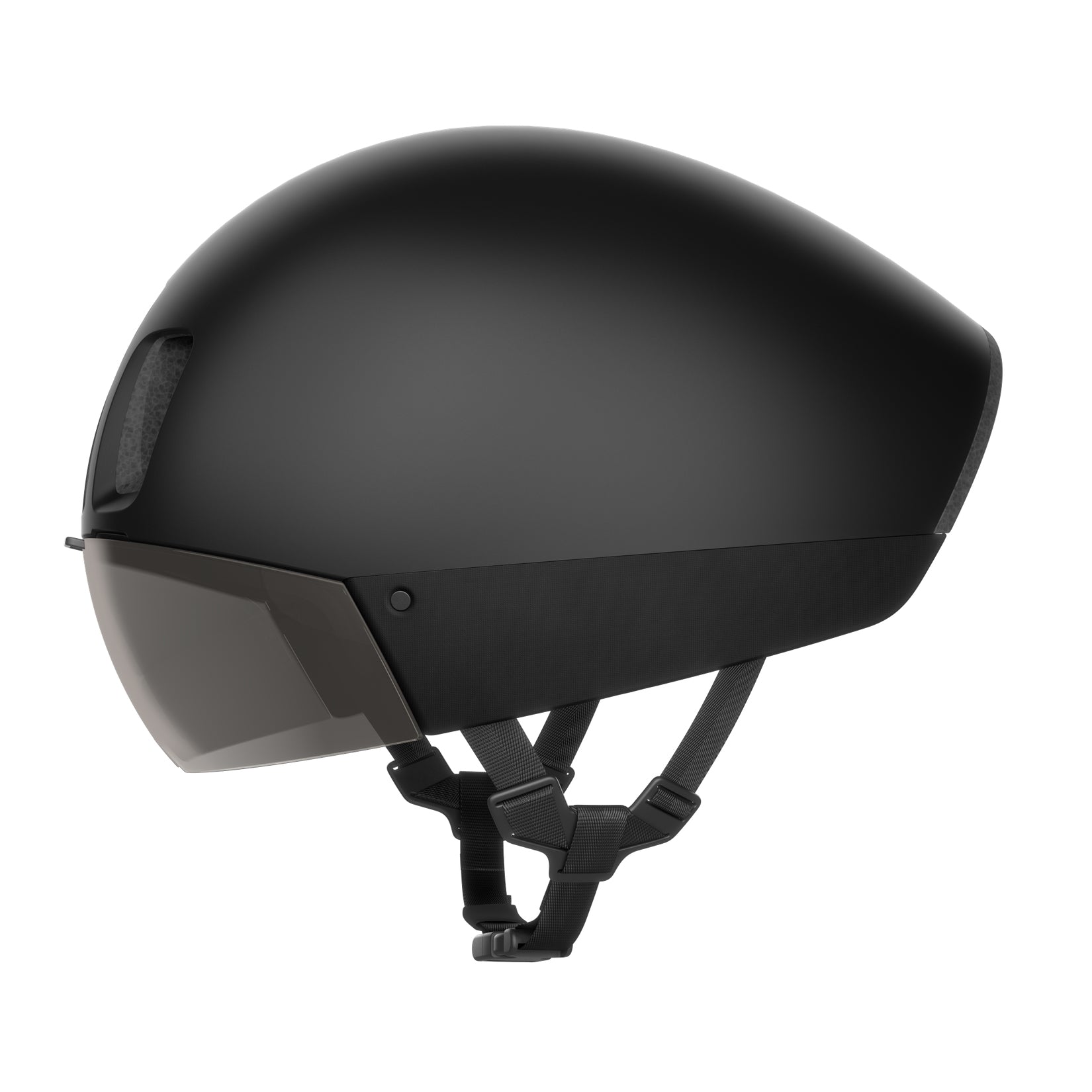 bike helmet with air purifier POC Procen Air Helmet Uranium Black Matt / L