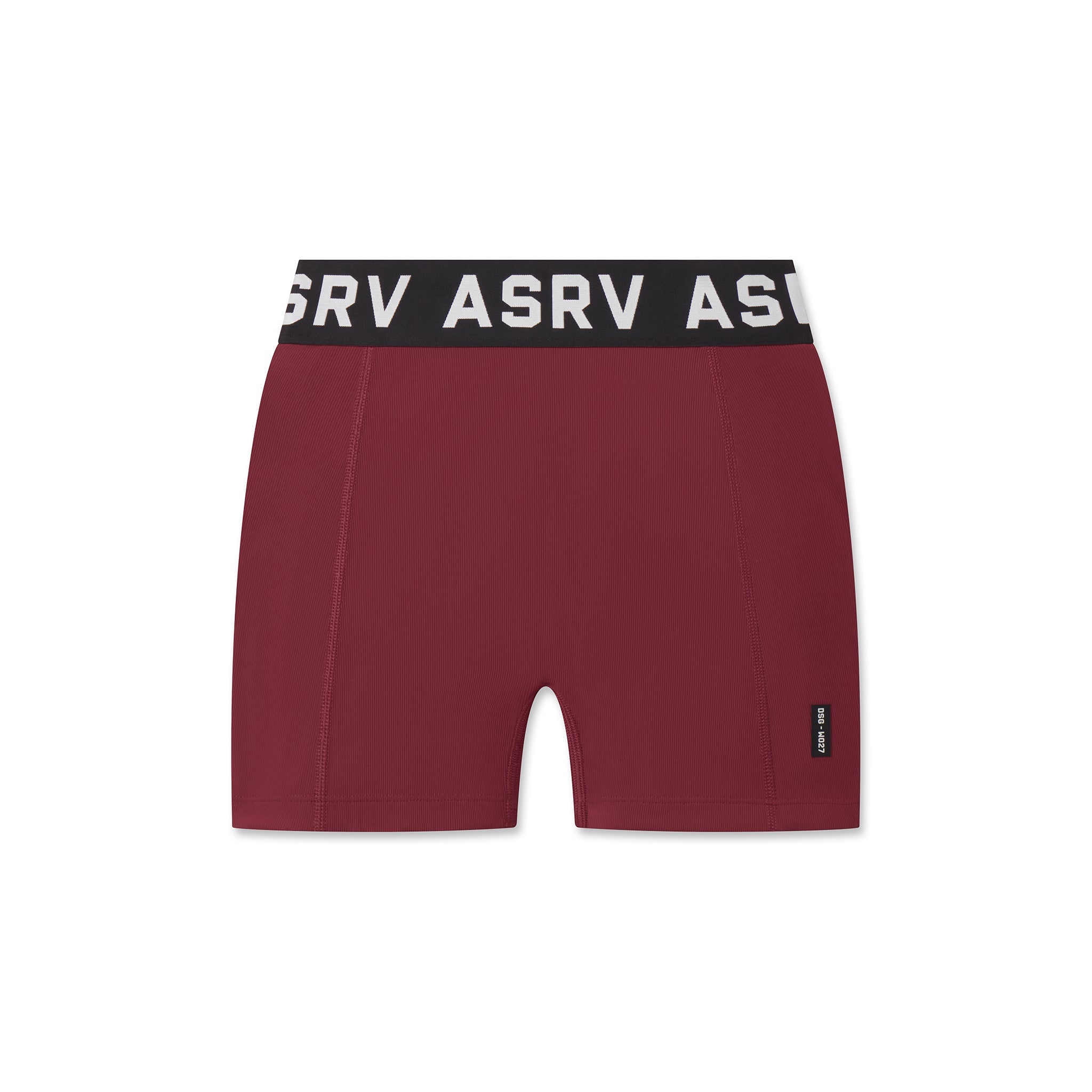LYCRA® Ribbed Short - Crimson