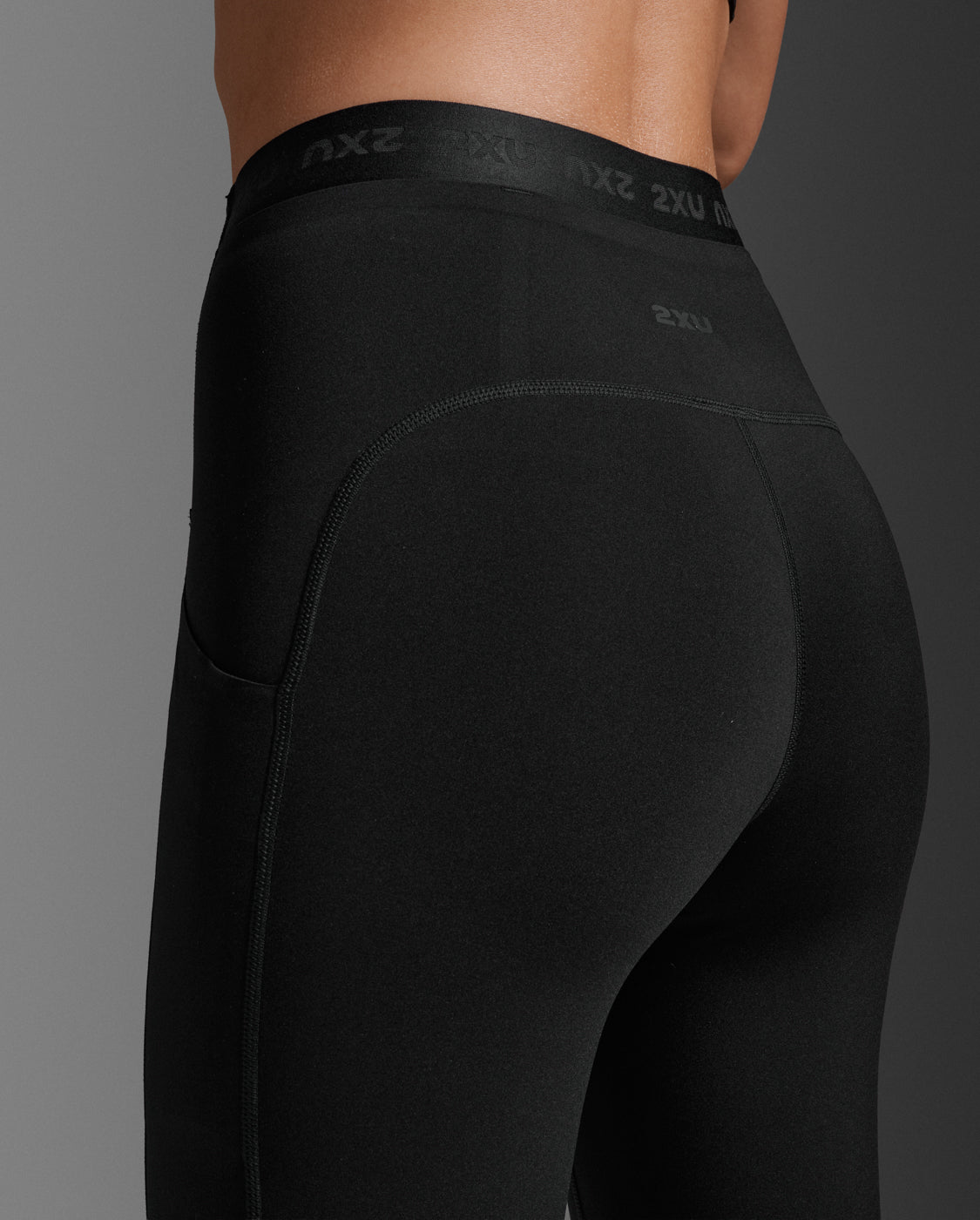 Form Stash Hi-Rise Compression Tights with Pockets (No Logo)