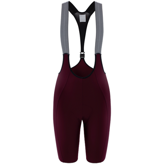 Lacefly Bib Shorts Wine