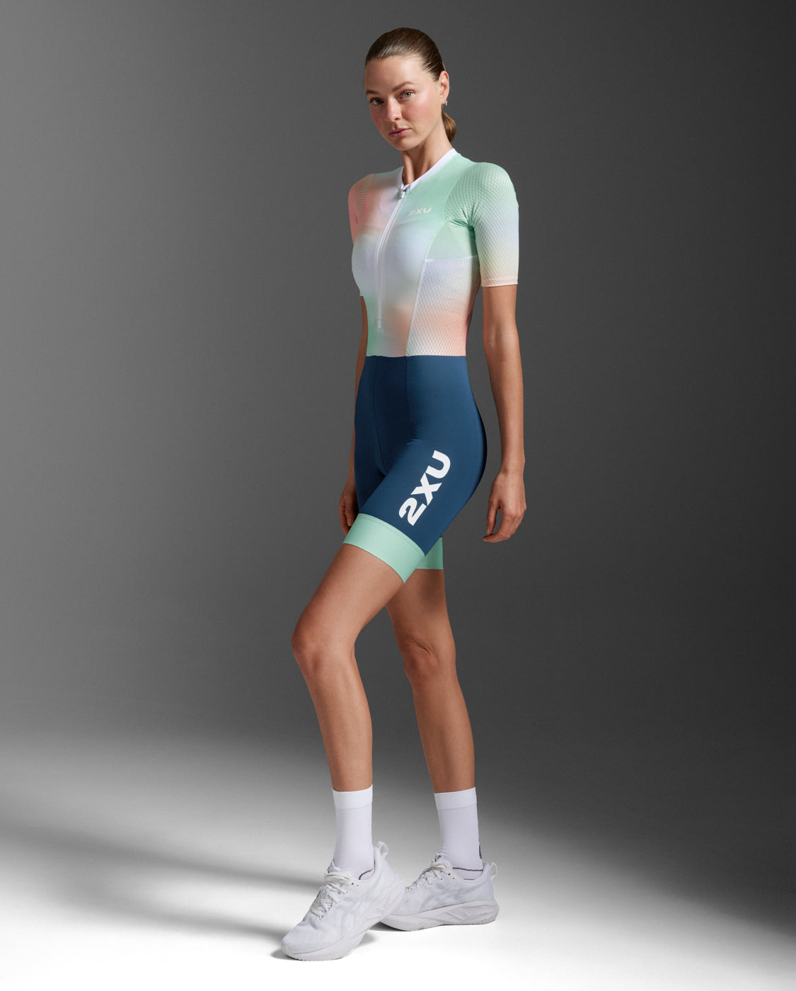 Aero Hex Sleeved Tri Suit
