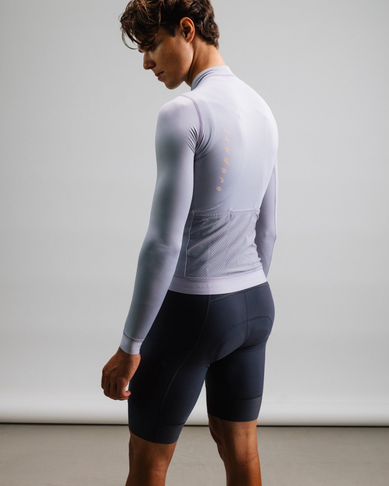 Isadore Alternative Light Long Sleeve Jersey in Lilac Marble