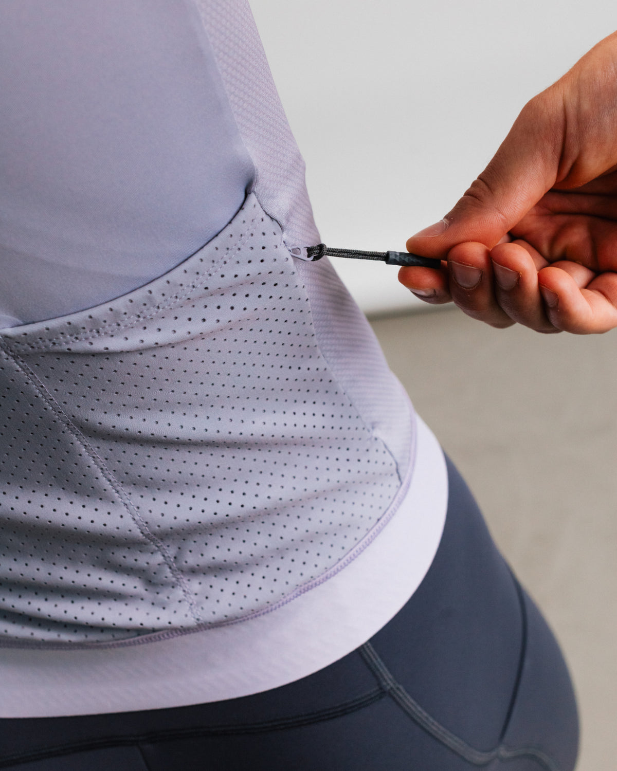 Isadore Alternative Light Long Sleeve Jersey in Lilac Marble