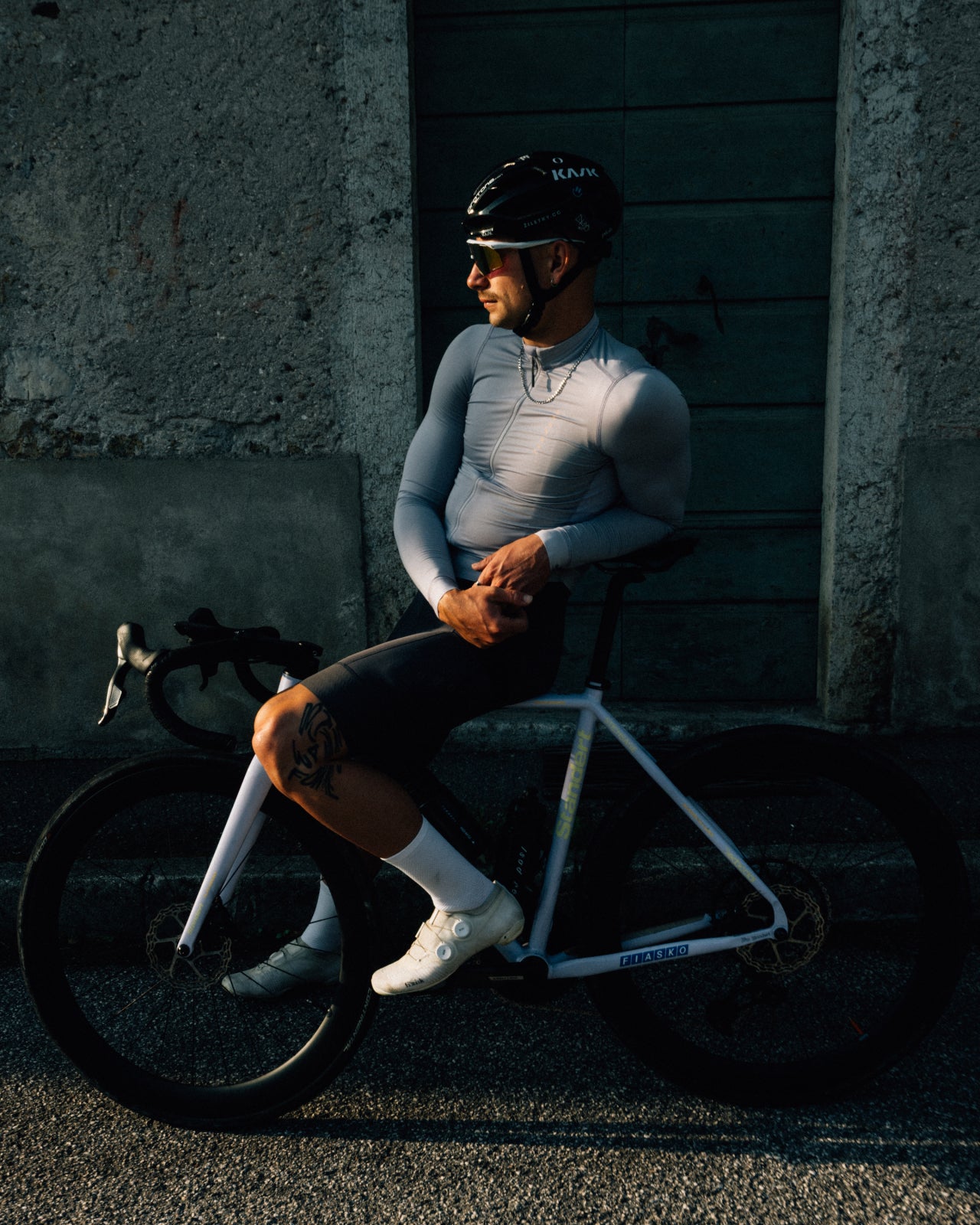 Isadore Alternative Light Long Sleeve Jersey in Lilac Marble