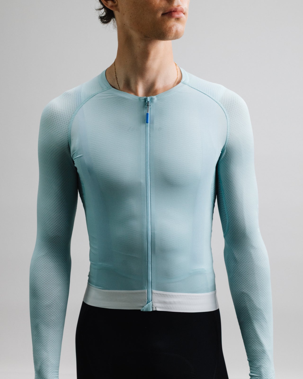 Isadore Alternative Ultralight Long Sleeve Jersey in Sterling Blue