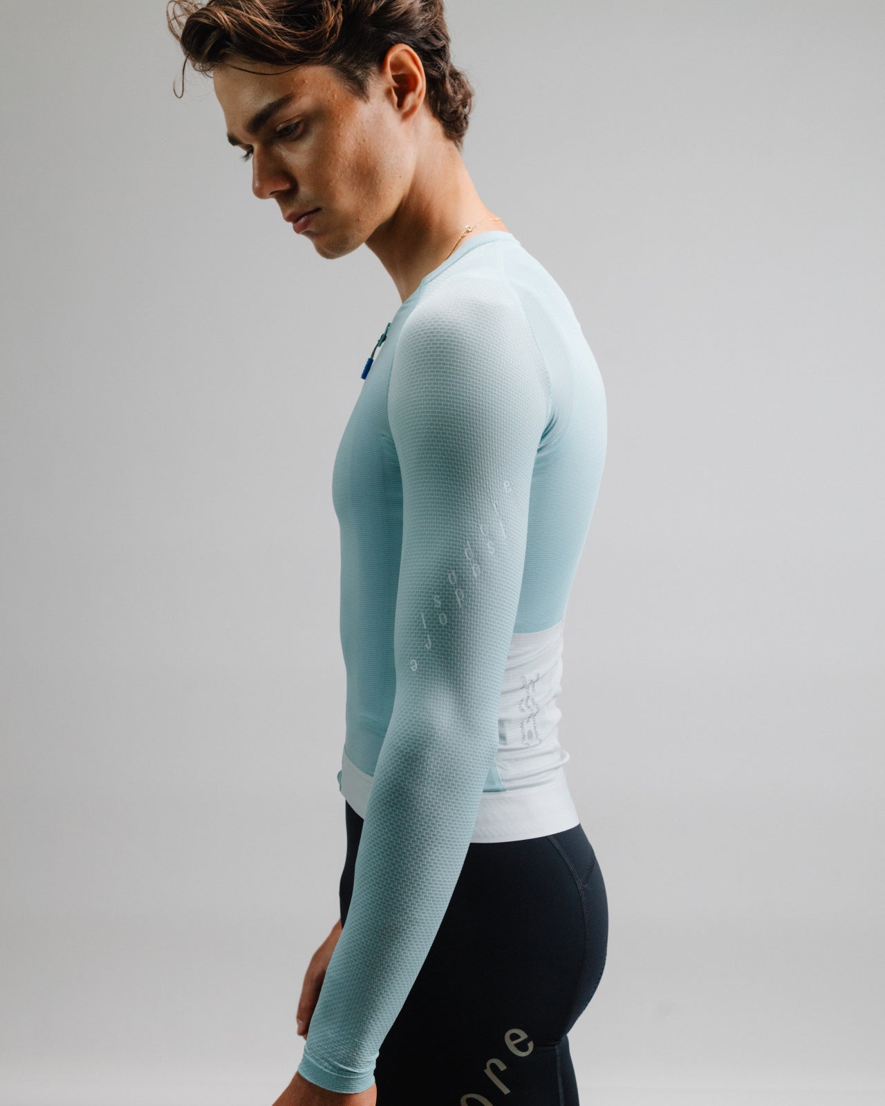Isadore Alternative Ultralight Long Sleeve Jersey in Sterling Blue