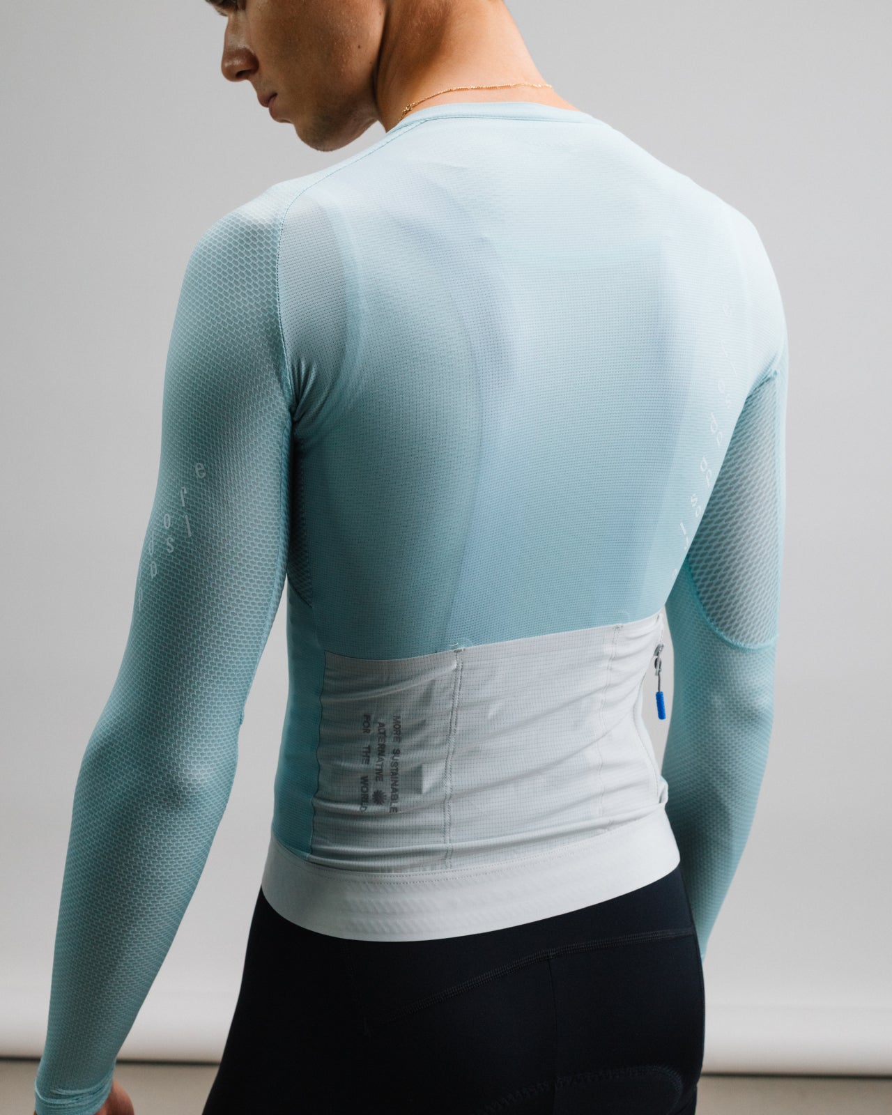 Isadore Alternative Ultralight Long Sleeve Jersey in Sterling Blue