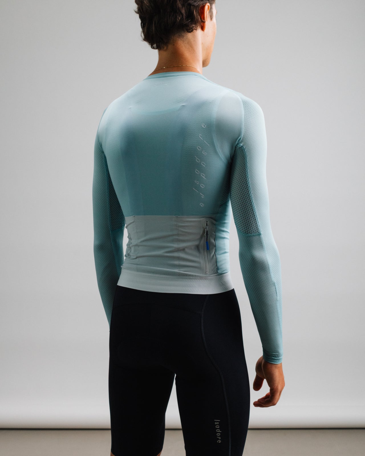 Isadore Alternative Ultralight Long Sleeve Jersey in Sterling Blue