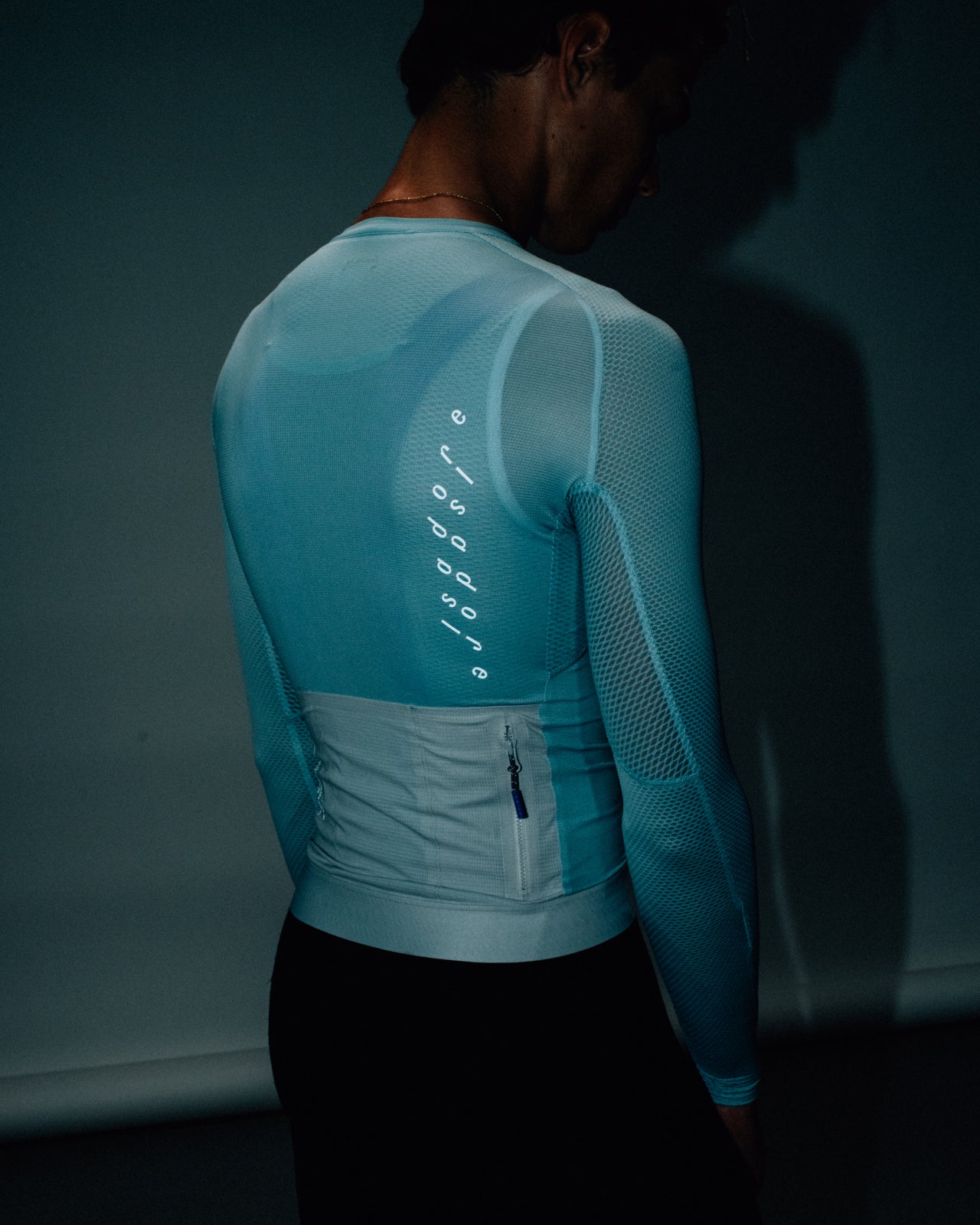 Isadore Alternative Ultralight Long Sleeve Jersey in Sterling Blue