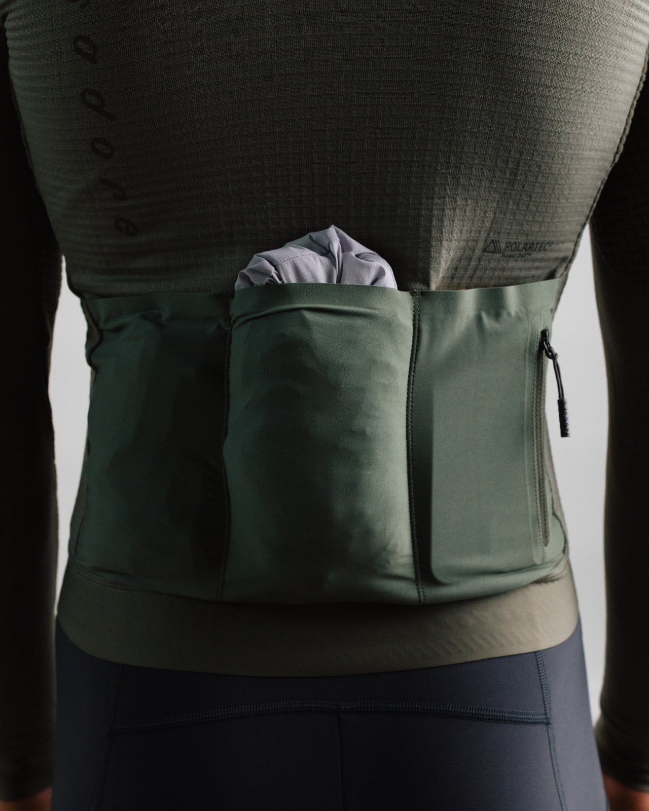 Isadore Alternative Winter Long Sleeve Jersey in Dusty Olive