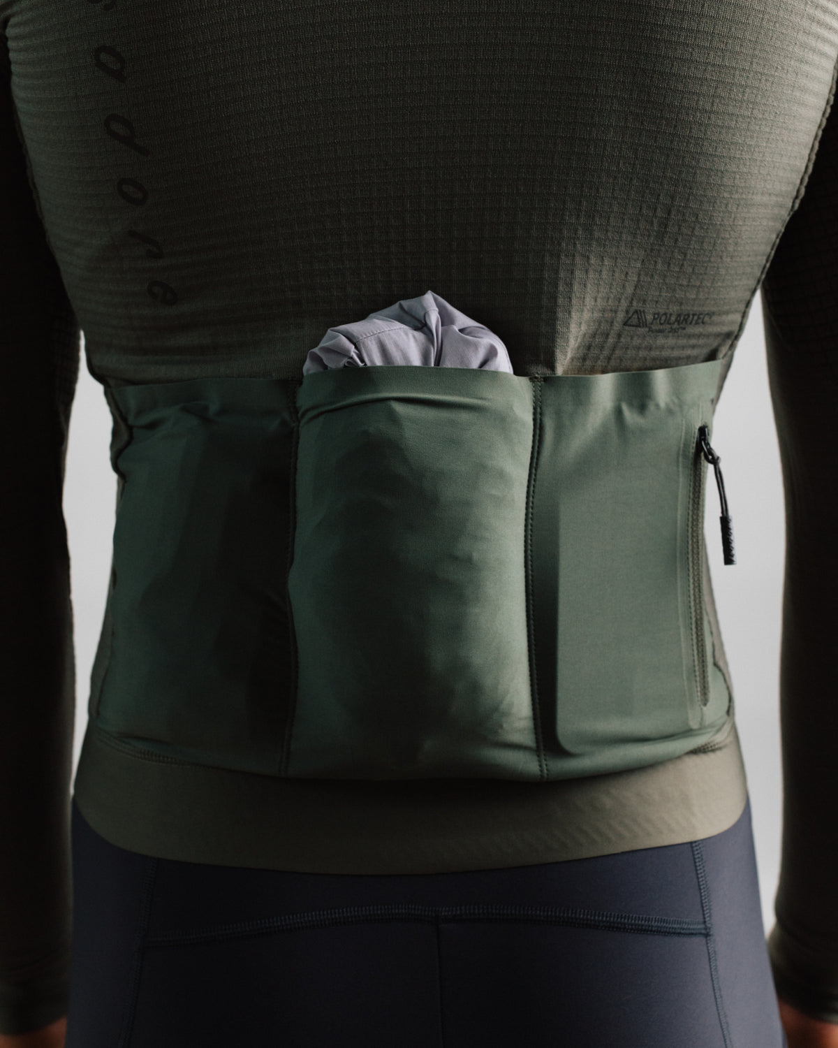 Isadore Alternative Winter Long Sleeve Jersey in Dusty Olive