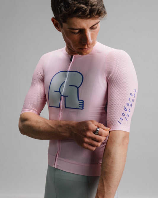 Isadore Bums on Tour Jersey in Pink