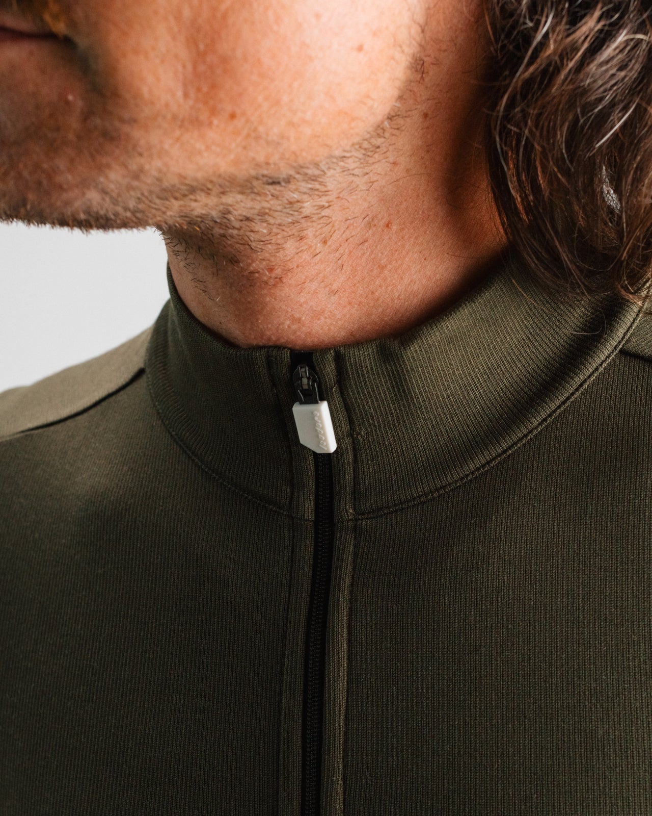 Isadore Debut Merino Long Sleeve Jersey in Tarmac, view 4