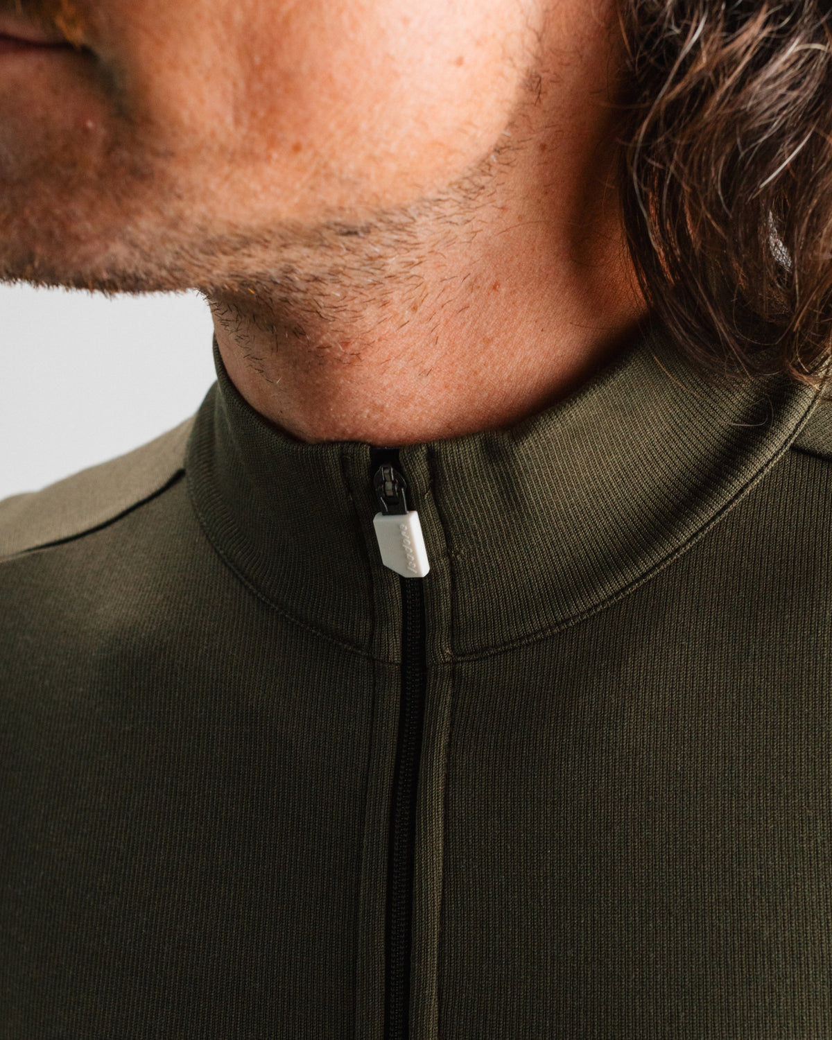 Isadore Debut Merino Long Sleeve Jersey in Tarmac, view 4