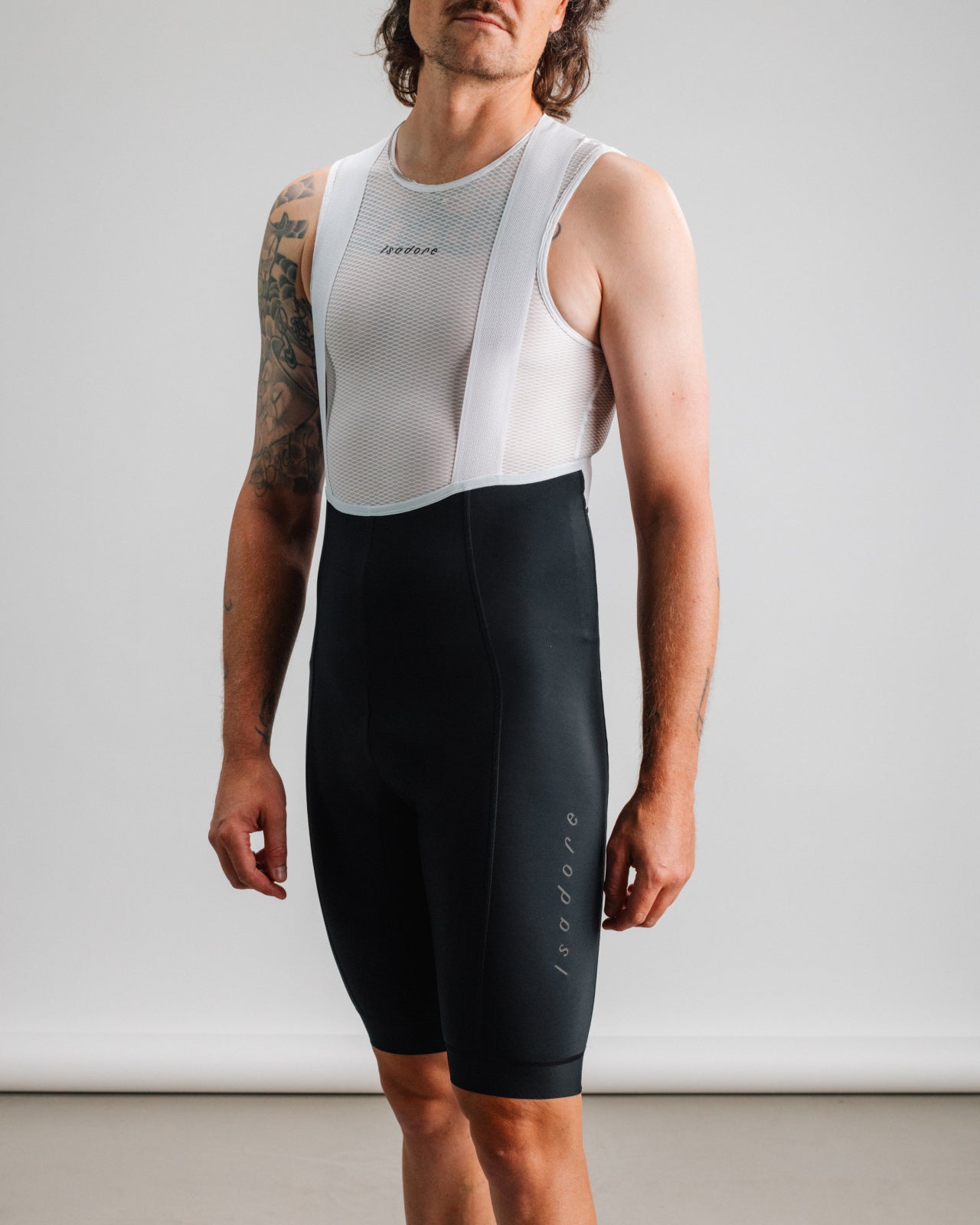 Isadore Debut Thermal Bib Shorts in Black