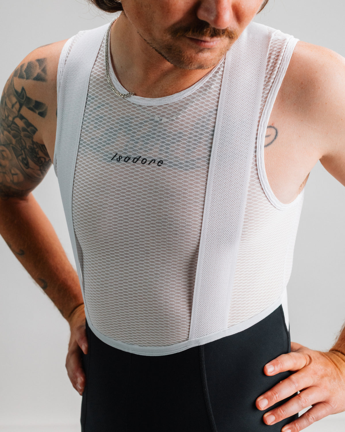 Isadore Debut Thermal Bib Shorts in Black