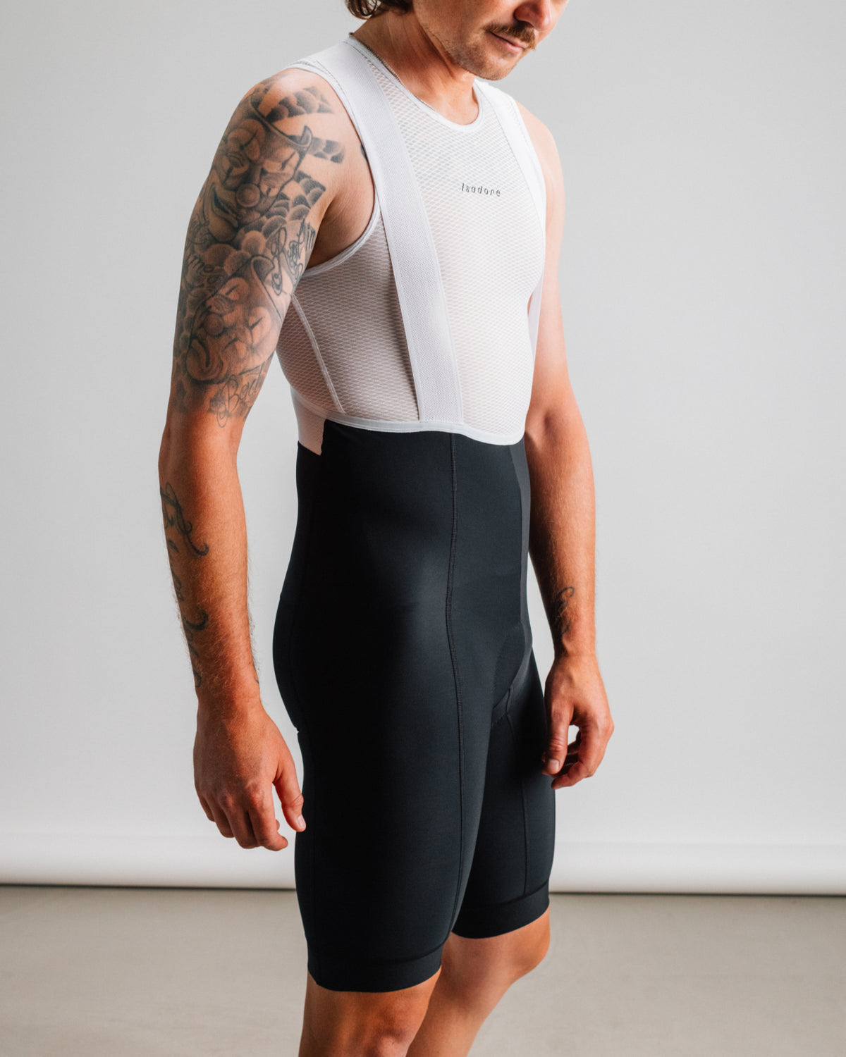 Isadore Debut Thermal Bib Shorts in Black