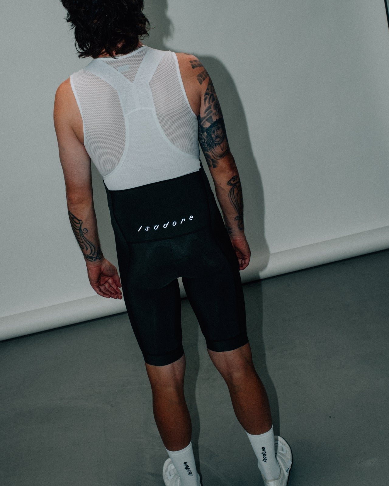 Isadore Debut Thermal Bib Shorts in Olive Green