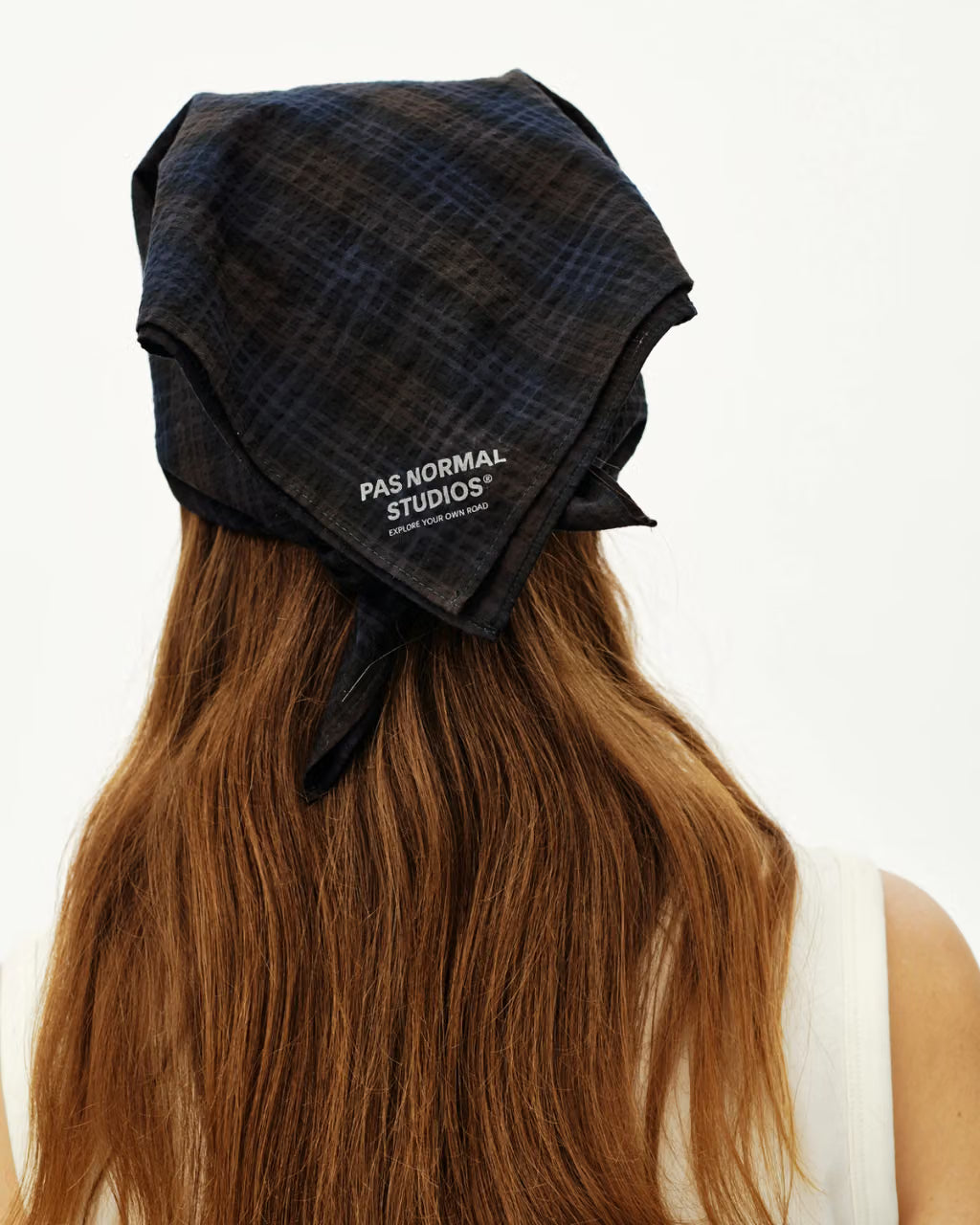 Off-Race Seersucker Bandana