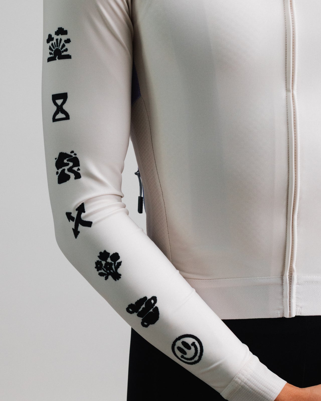 Isadore x La Machine Long Sleeve Jersey in Vanilla, view 4