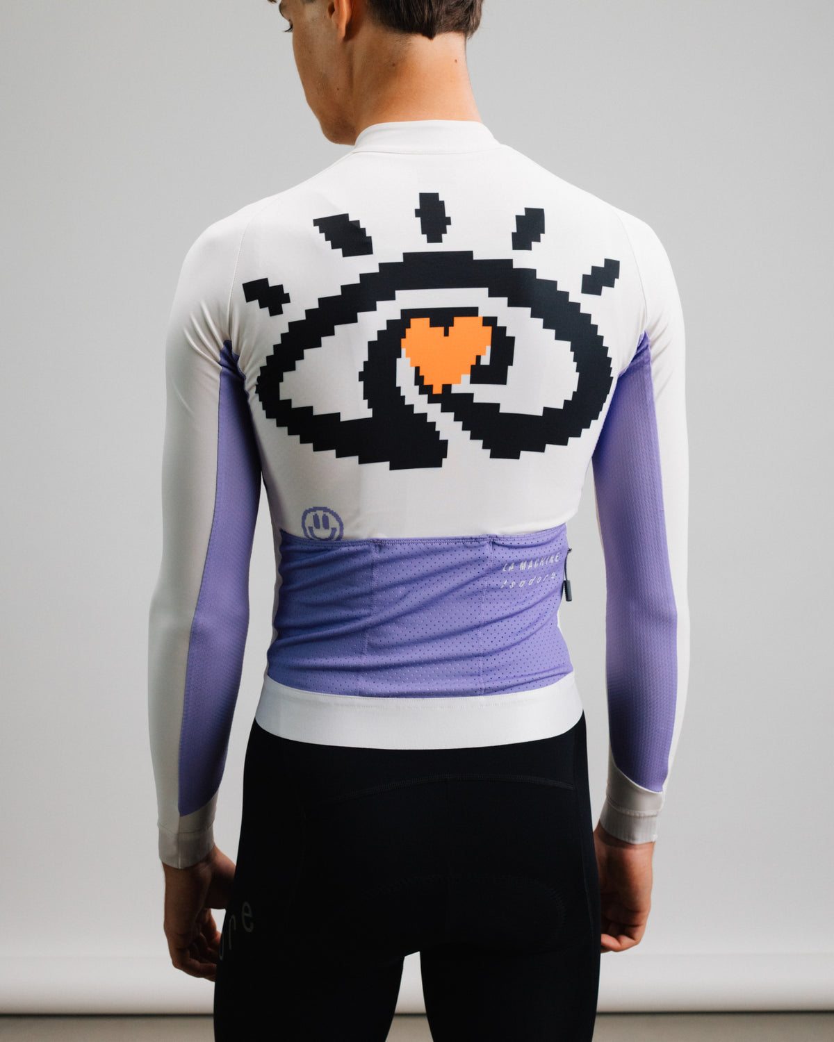 Isadore x La Machine Long Sleeve Jersey in Vanilla, view 3