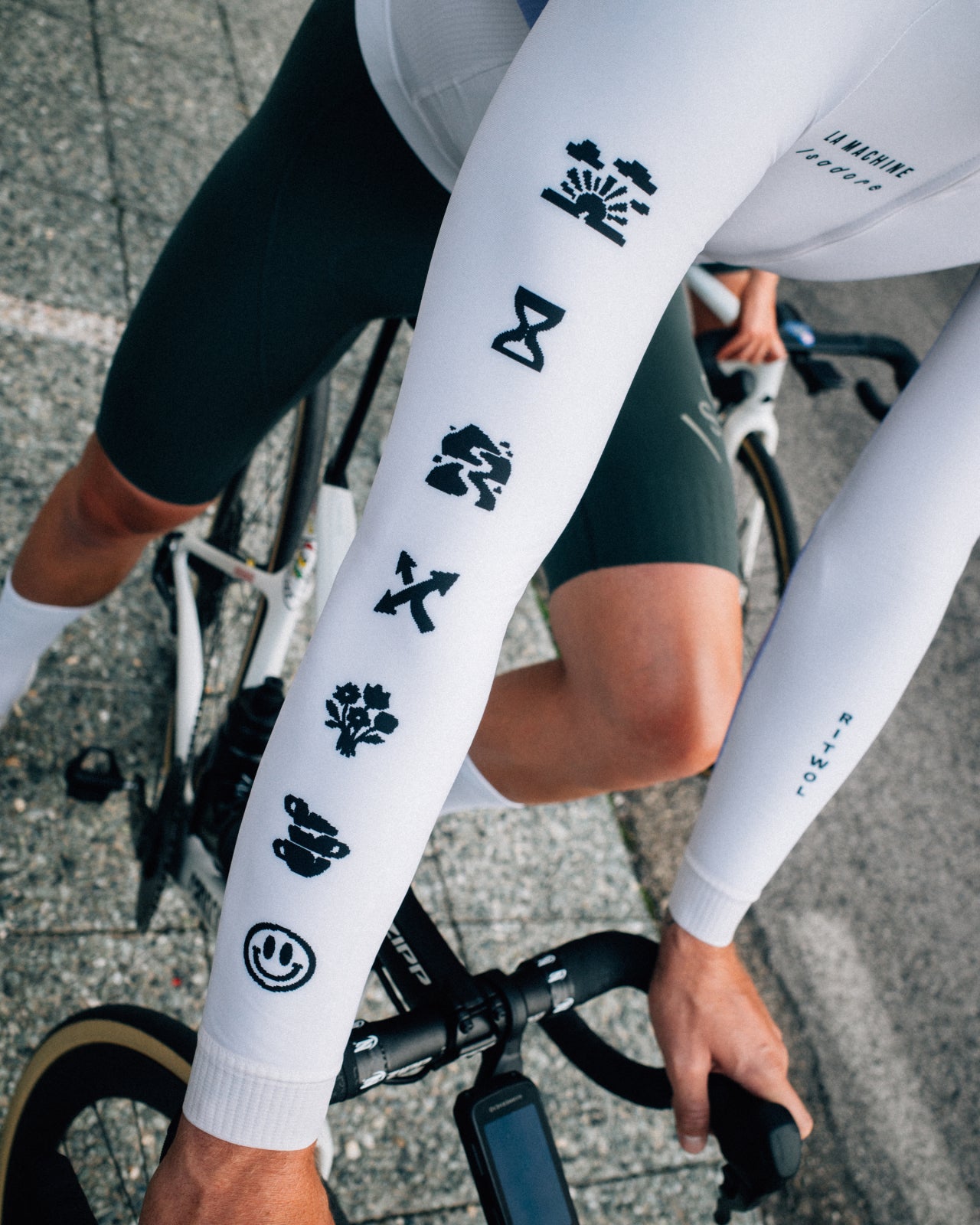 Isadore x La Machine Long Sleeve Jersey in Vanilla, view 8