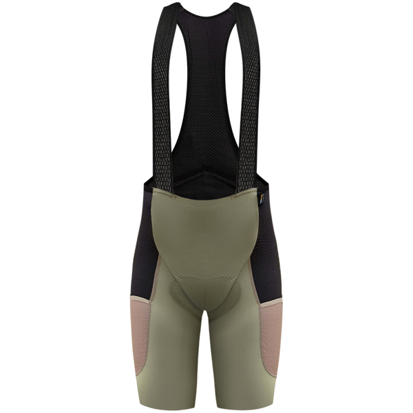 Giordana Beyond Gravel Cargo Bib Shorts in Olive for Men Olive / XS