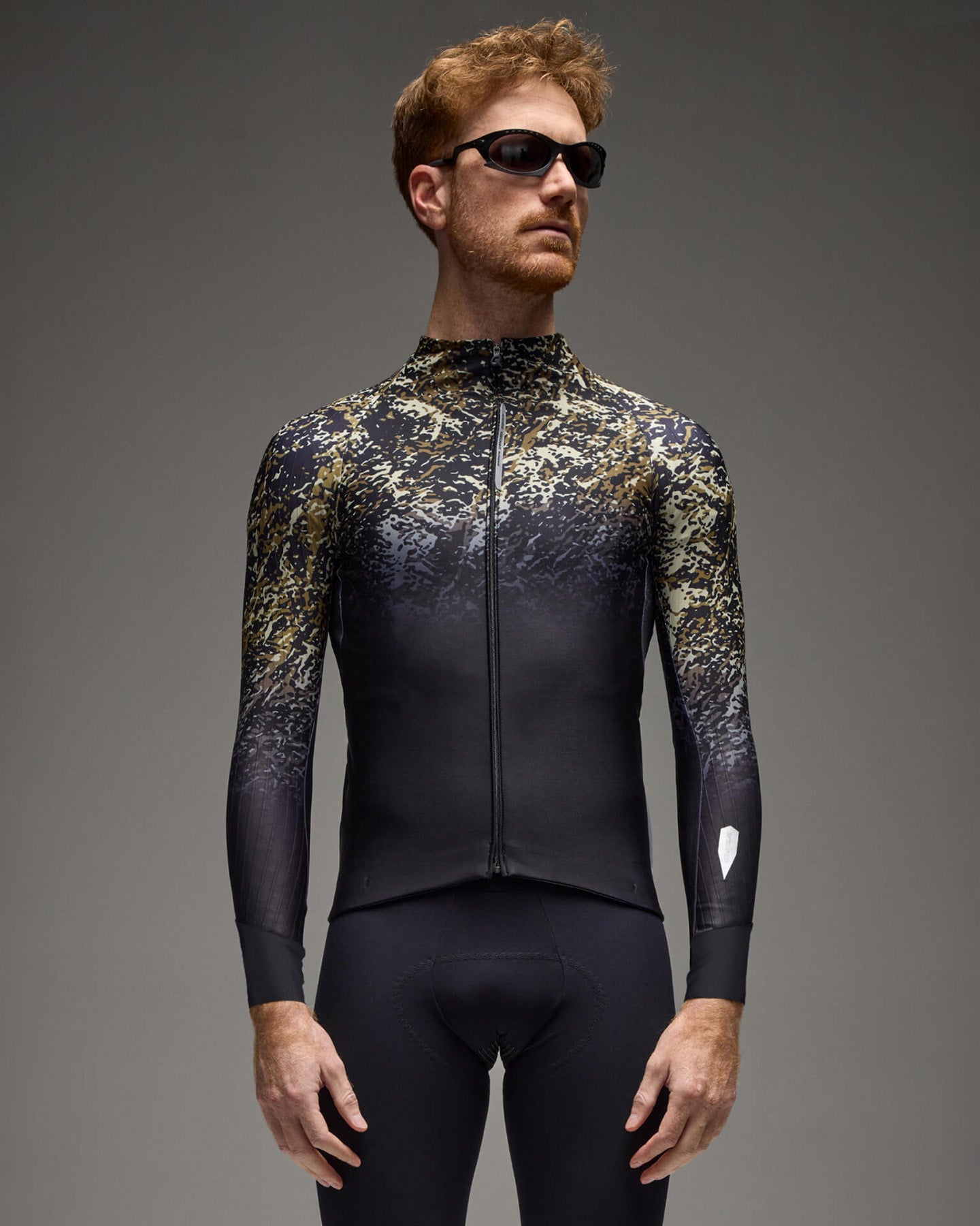 Gregarius Hybrid Alpi Camo Long Sleeve Jersey