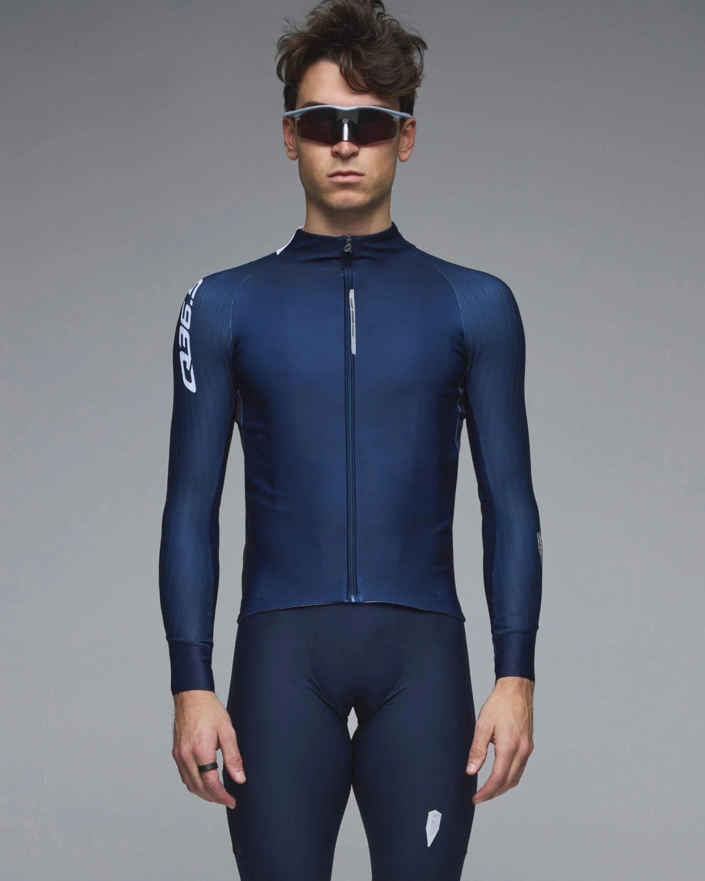 Gregarius Hybrid Collar Fade Long Sleeve Jersey