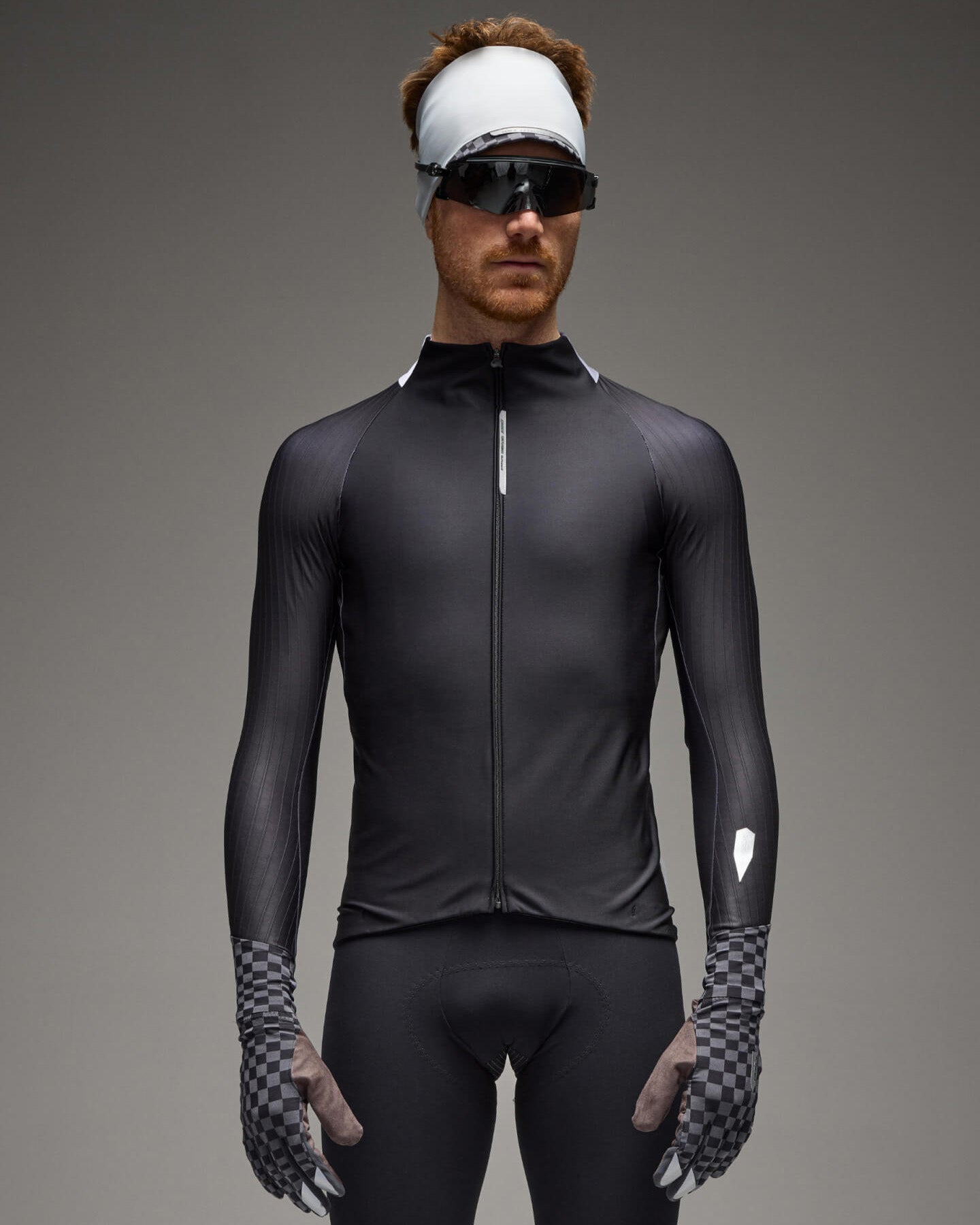 Gregarius Hybrid Collar Fade Long Sleeve Jersey