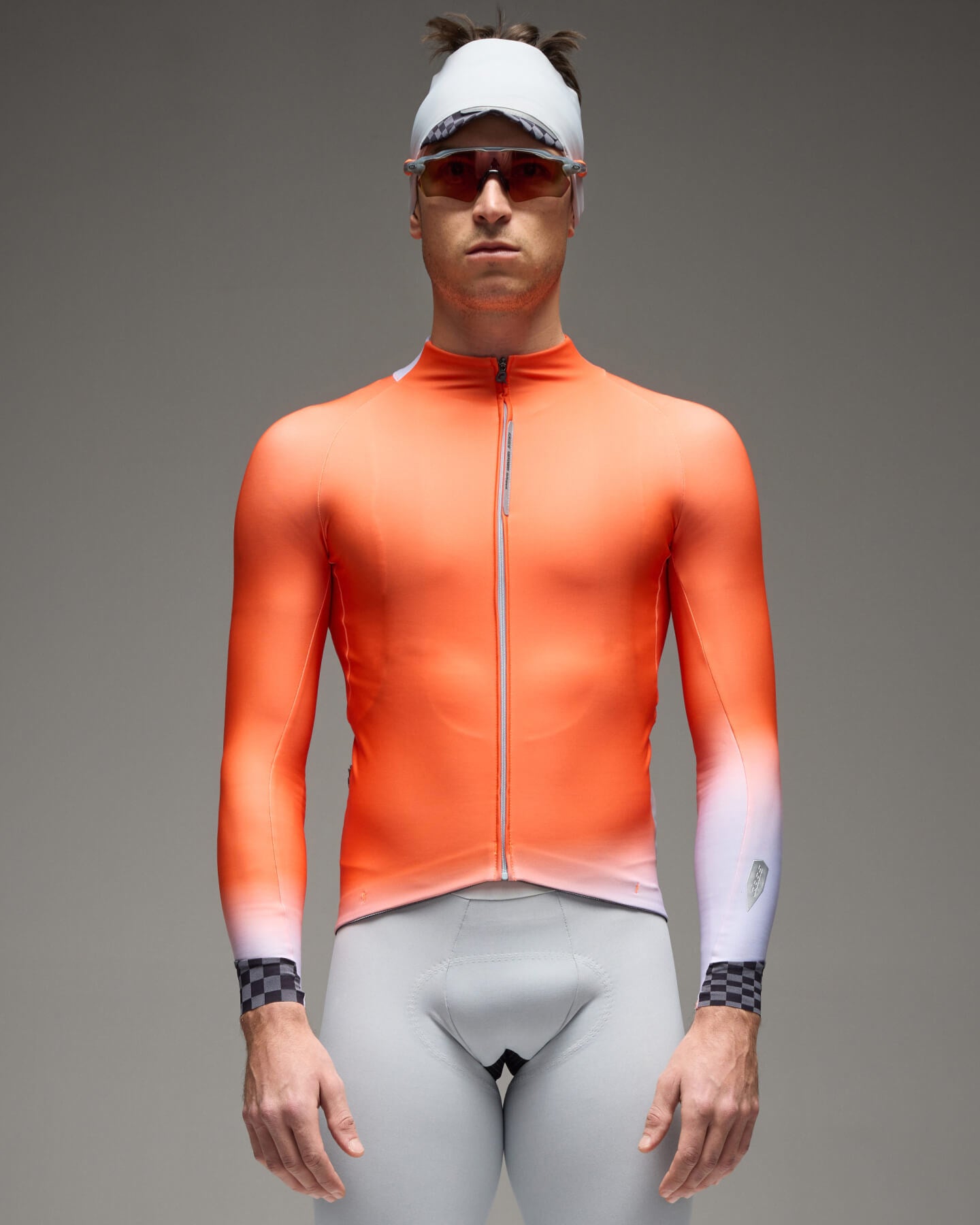 Gregarius Hybrid Collar Fade Long Sleeve Jersey