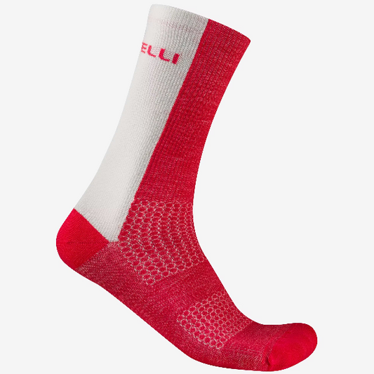 Castelli Logo 18 Merino Sock