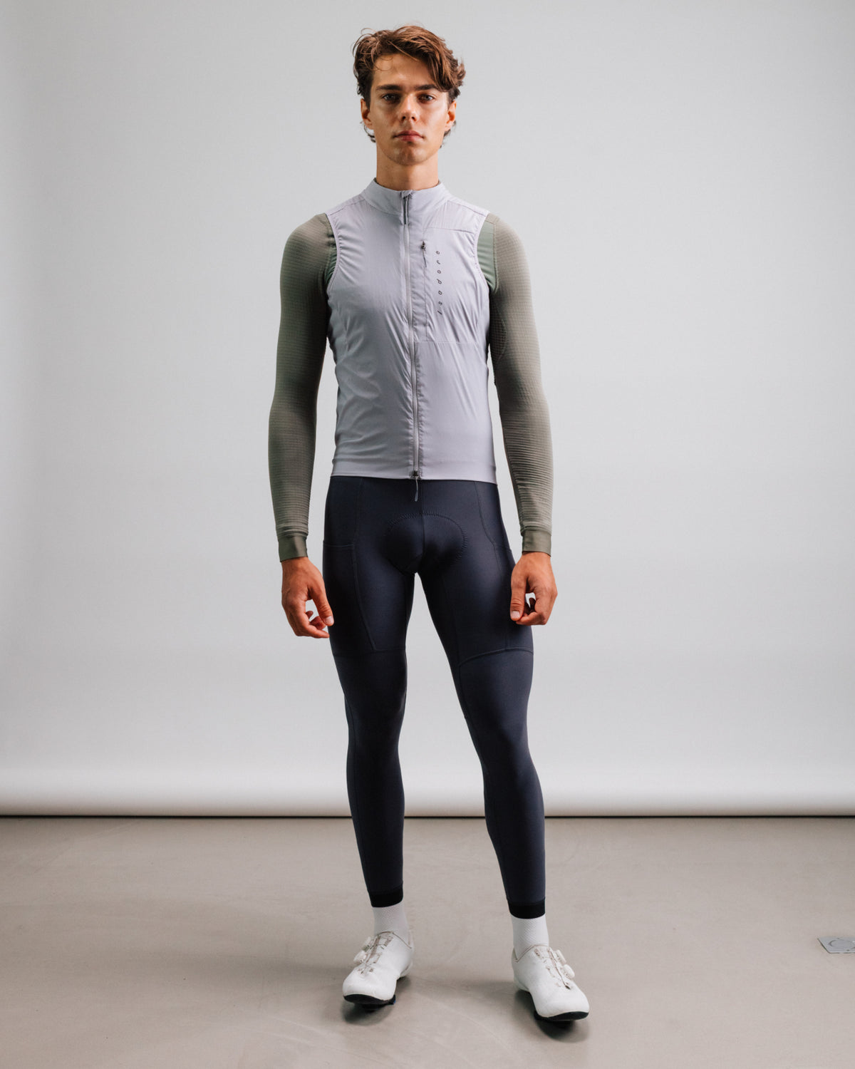 Isadore Insulated Gilet in Lilac Marble