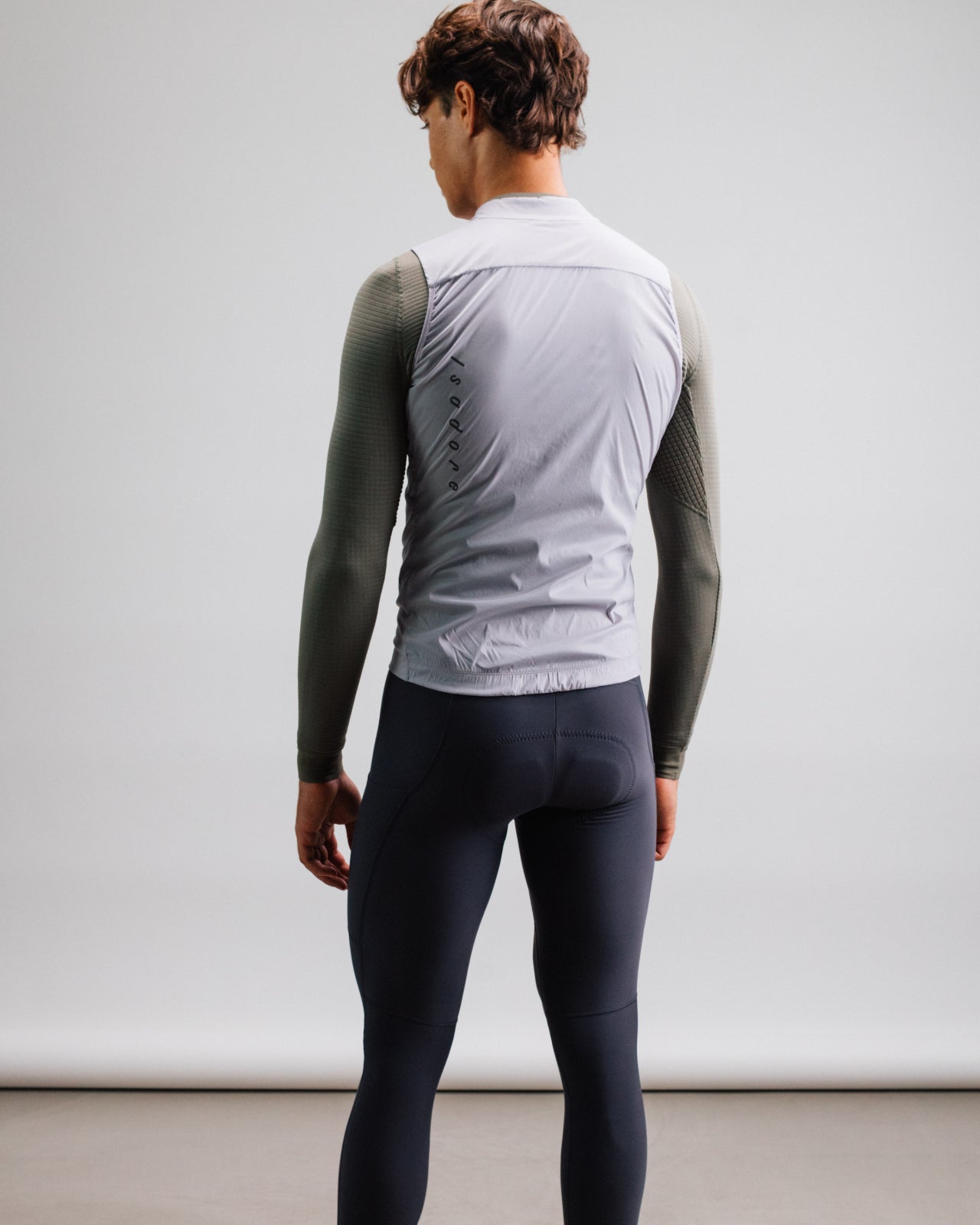 Isadore Insulated Gilet in Lilac Marble