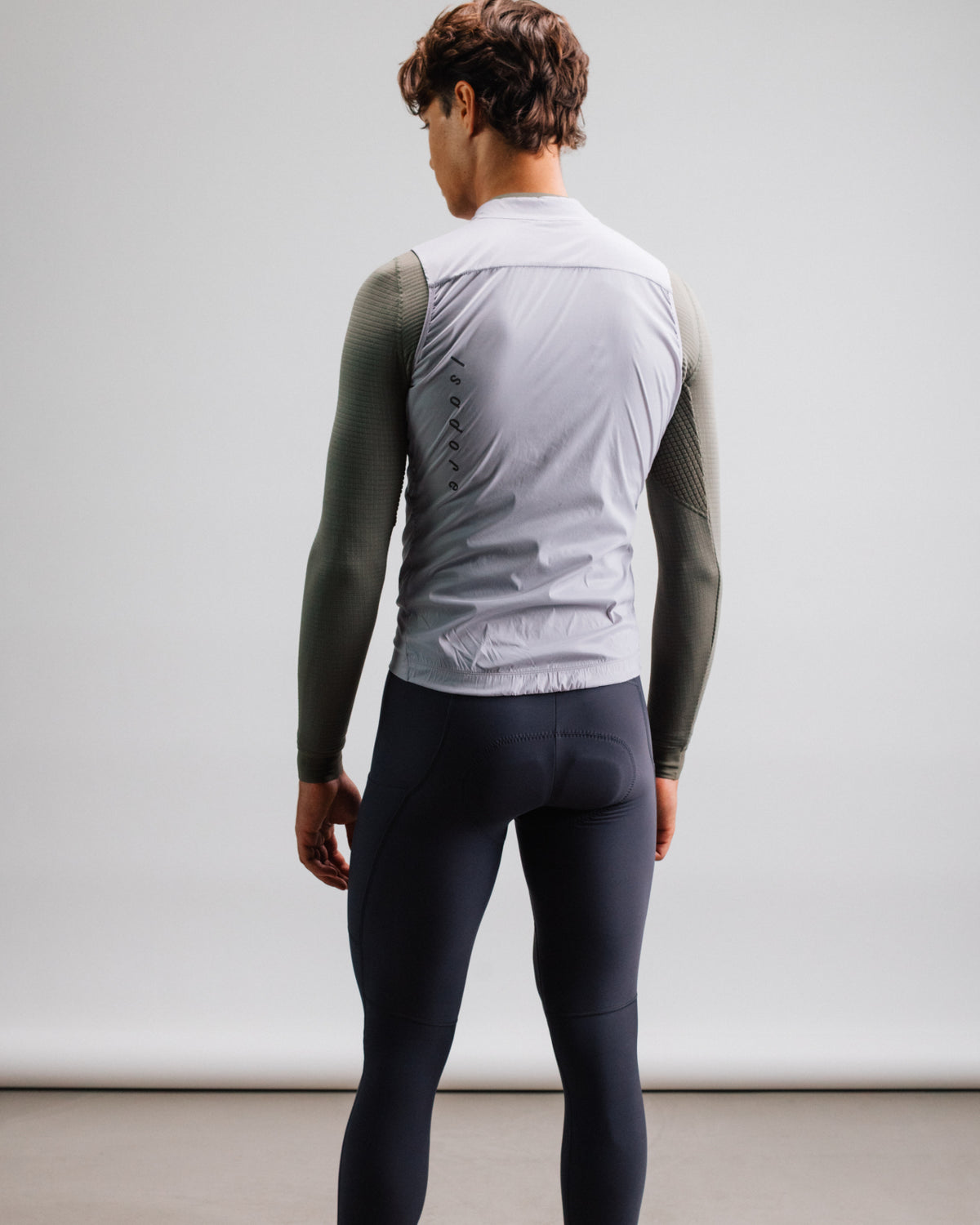 Isadore Insulated Gilet in Lilac Marble