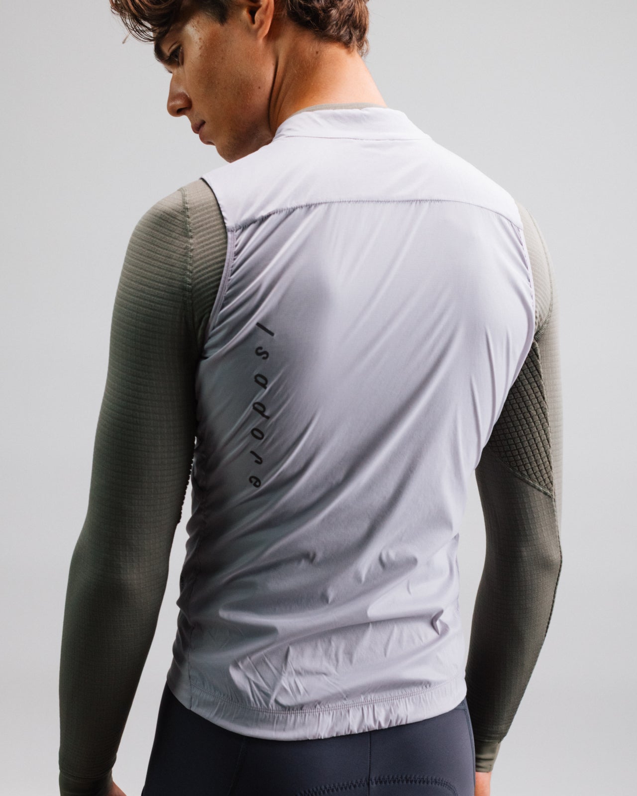 Isadore Insulated Gilet in Lilac Marble