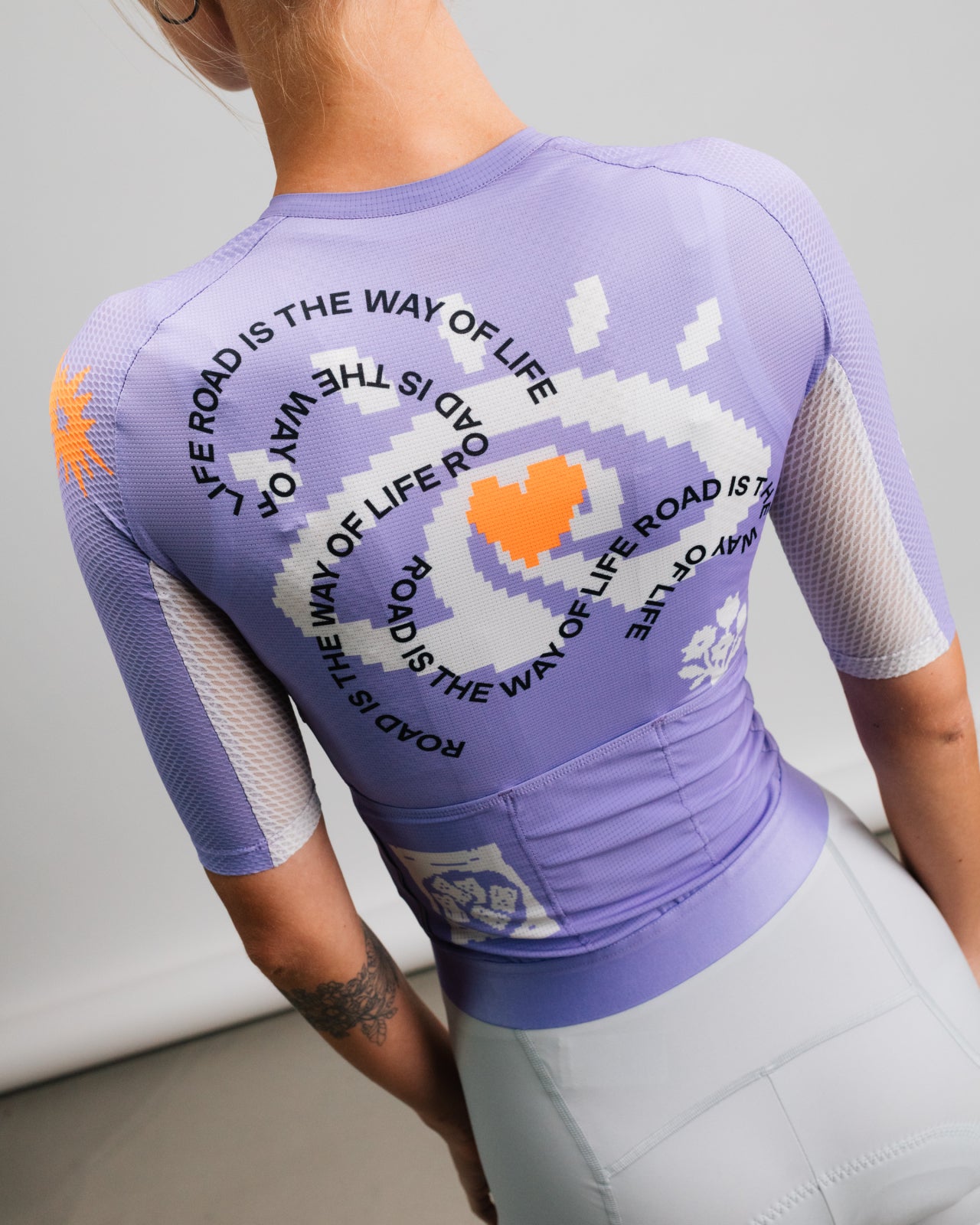 Isadore x La Machine Jersey Violet Tulip
