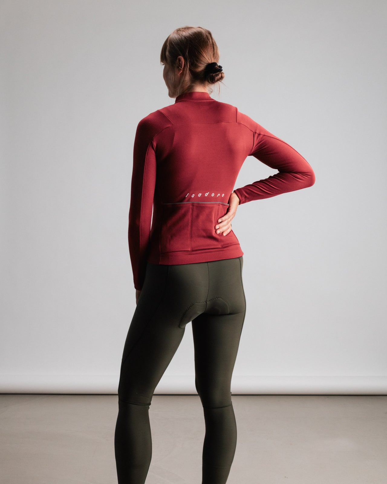 Debut Merino Long Sleeve Jersey Ruby Wine
