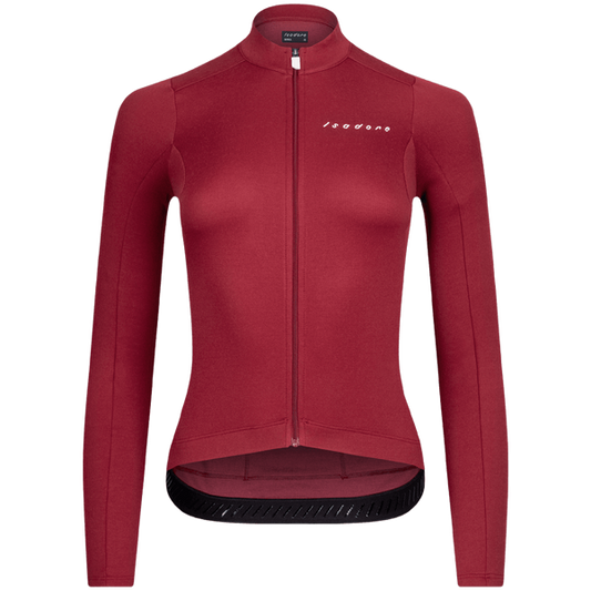 Debut Merino Long Sleeve Jersey Ruby Wine