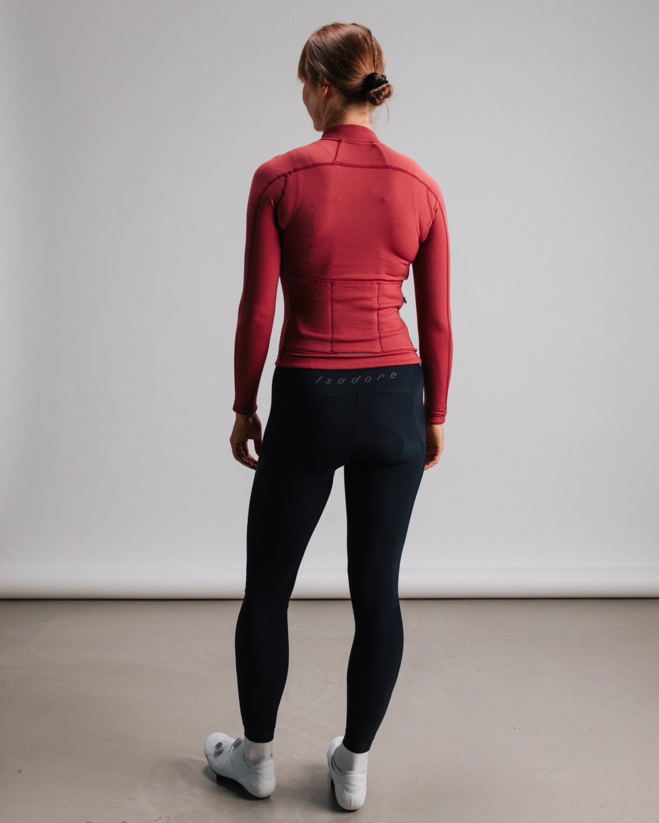 Signature Merino Tech Long Sleeve Jersey Burnt Russet