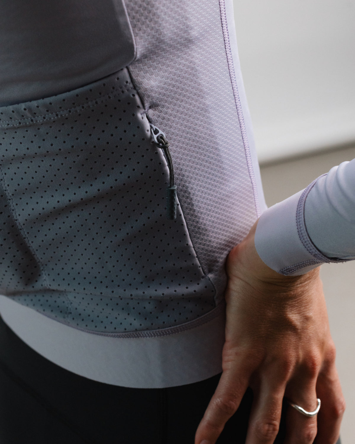 Alternative Light Long Sleeve Jersey Lilac Marble