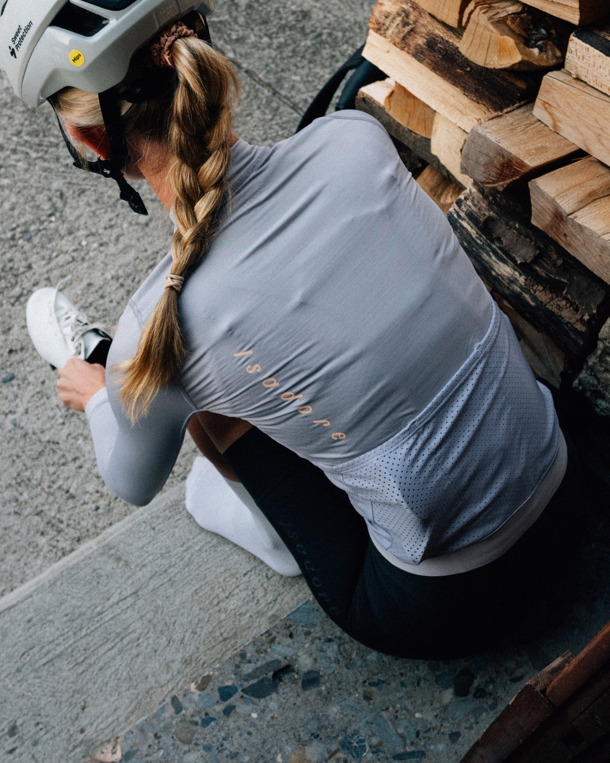 Alternative Light Long Sleeve Jersey Lilac Marble