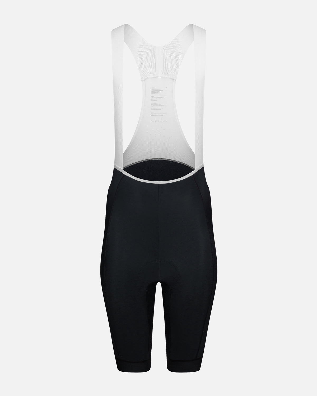 Debut Thermal Bib Shorts Black flat product view