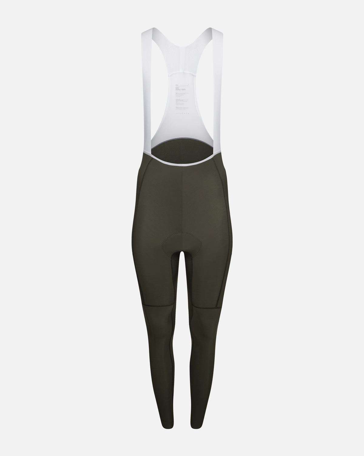 Debut Thermal Tights Olive Green flat product view