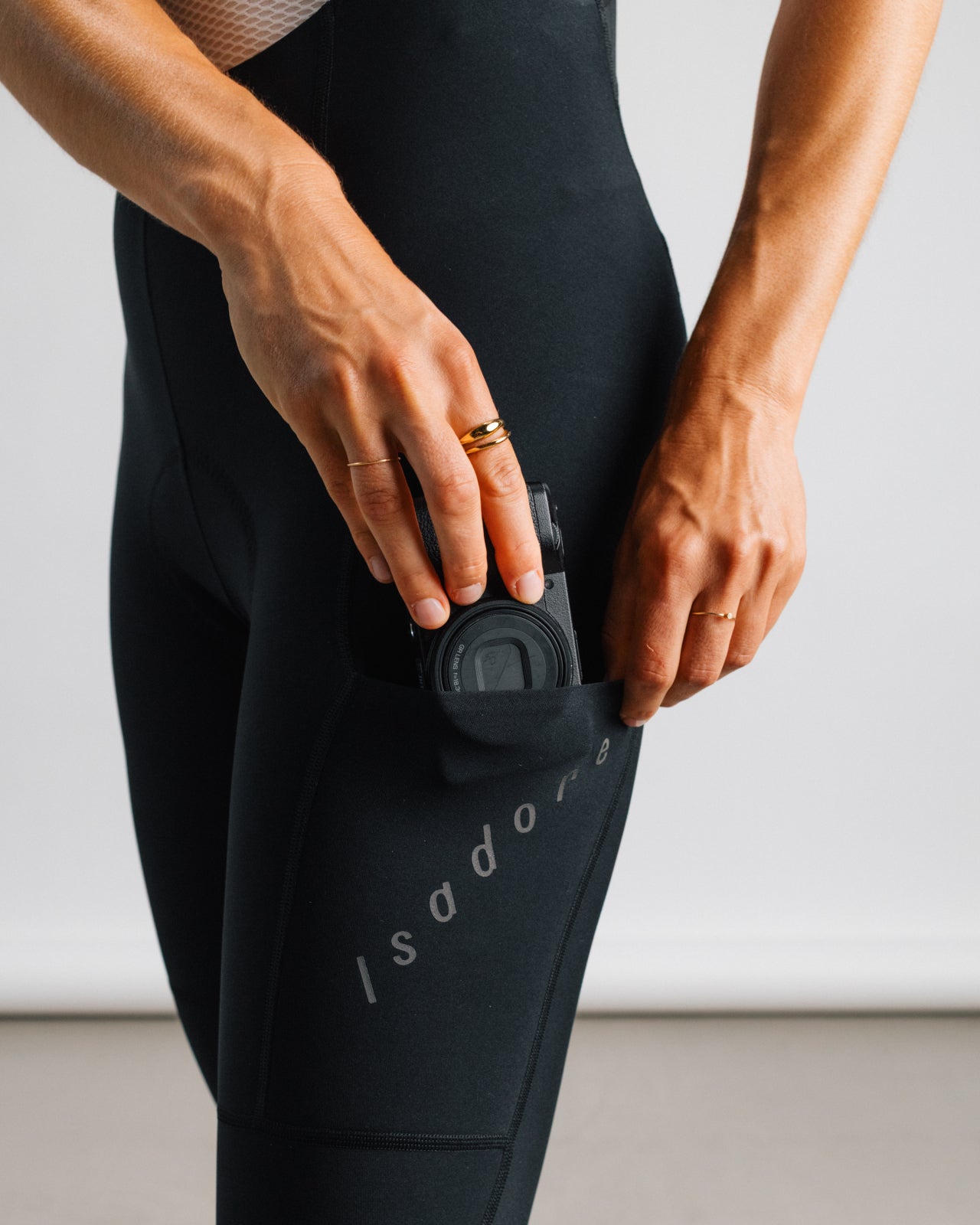 Signature Thermal Cargo Tights Black