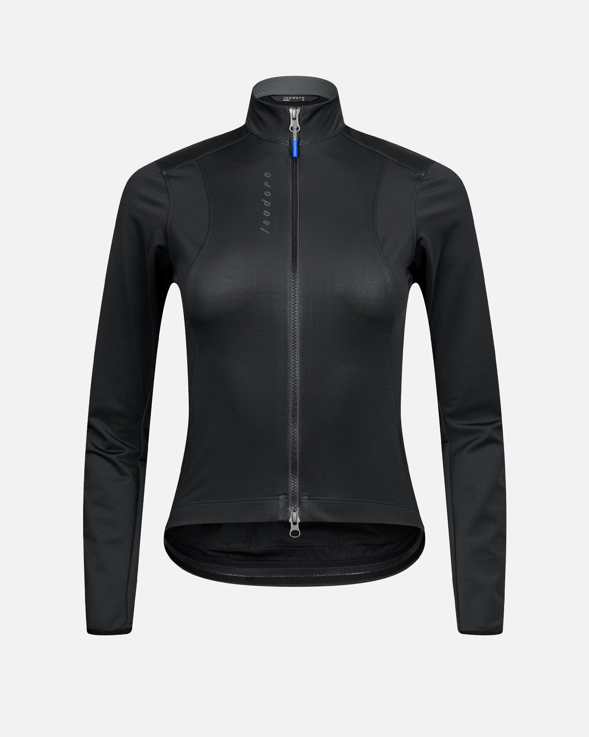 Softshell Jacket Black flat product view