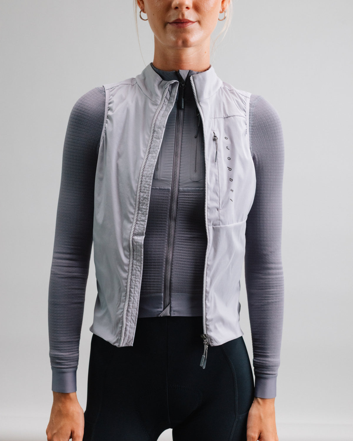 Insulated Gilet Lilac Marble