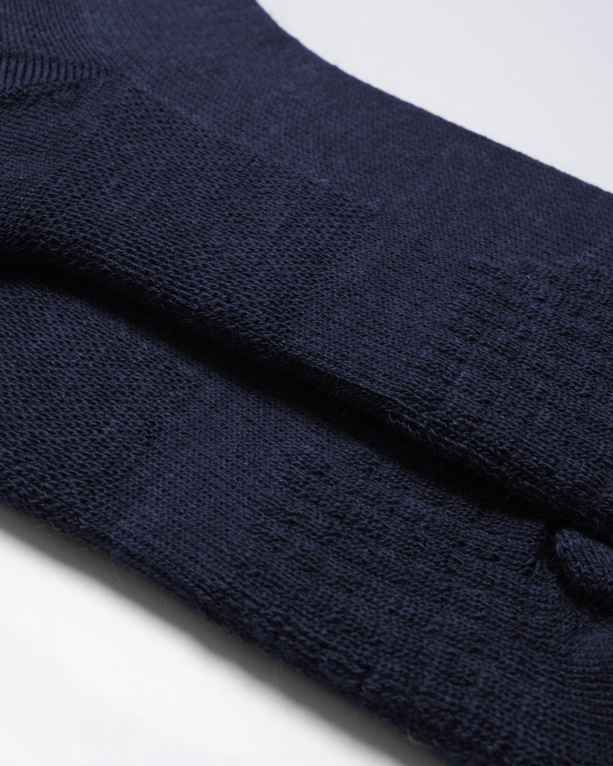 Isadore Merino Winter Socks in Dark Blue